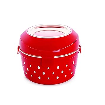 Cello Travelmate Casserole, 850ml, Red