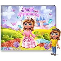 Personalized Princess Story Book - Custom Book with Girls Name