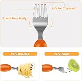 Lehoo Castle 6pcs Toddler Cutlery Set Stainless Steel Dinosaurs view 3