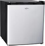 Koolatron KCR40B AC/DC Hybrid Heat Pipe Refrigerator, 1.7 cu. ft, Silver