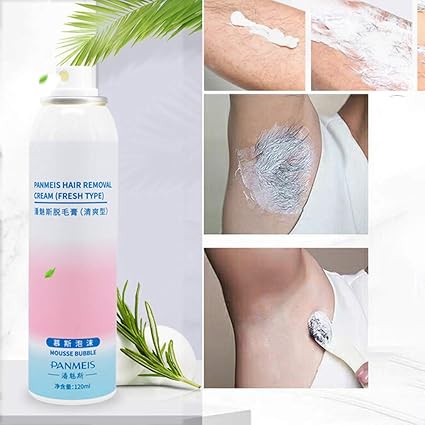 smooth hair removal spray