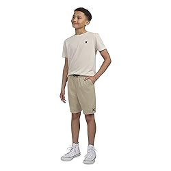 Hurley Boys' H20-Dri Pull On Shorts, Khaki, 7