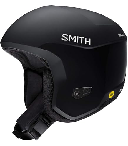 Smith Youth Icon Jr. MIPS Youth Snow Helmet (Matte Black, Youth S (48-53)) : Sports & Outdoors
