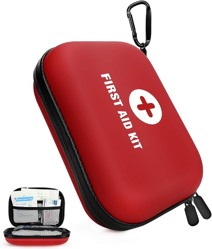 Kit Di Pronto Soccorso Portatile Rosso - Borsa Vuota Per Emergenze | Per Casa, Viaggi E Campeggio