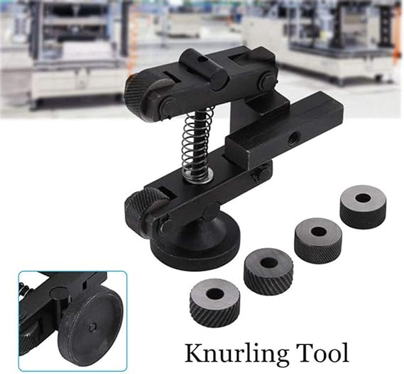 Knurling Tool for Mini Metal Lathe，Adjustable Knurling Tool