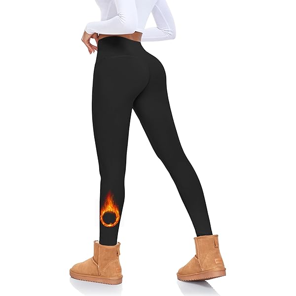 thumbnail image 2 of TSLA Women's Thermal Long Johns Leggings - Fleece Lined, Compression, Winter Tights (1 Or 2 Pack) 2 of 11