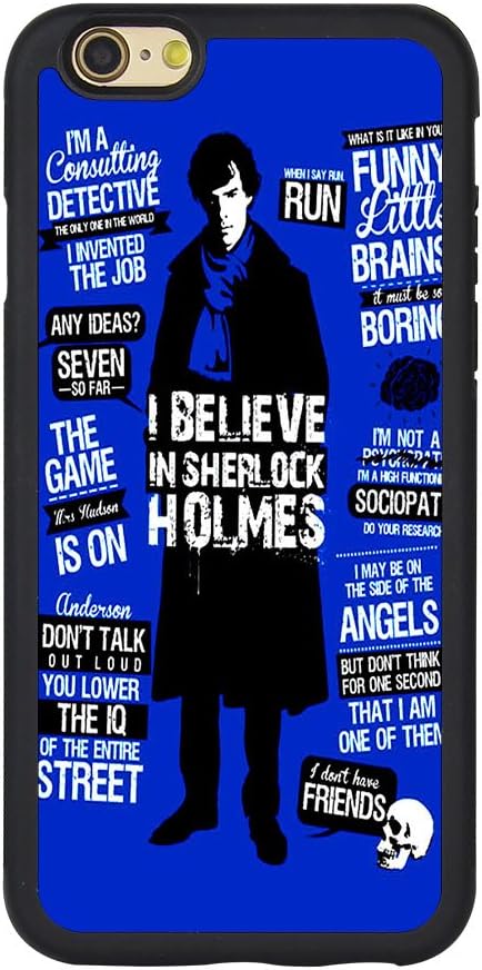 Sherlock Iphone 6 Case,Sherlock Cover for Iphone 6/6s 4.7 Inches TPU Case