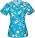 Tooniforms 6807V Women's V-Neck Top