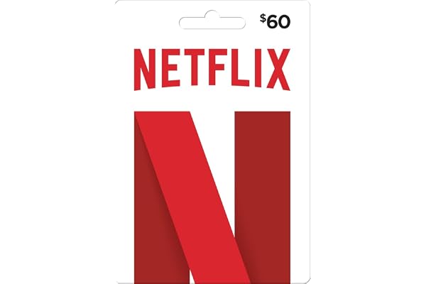 Netflix Physical Gift Card - $60