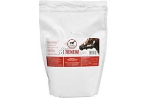 Pennwoods GI Renew, Probiotics for Equine, Immune and Appetite Stimulation, Prebiotics, Digestive Enzymes | Horse Supplement Providing Ulcer Relief and Organic Toxin Binder, 5 LB Pouch