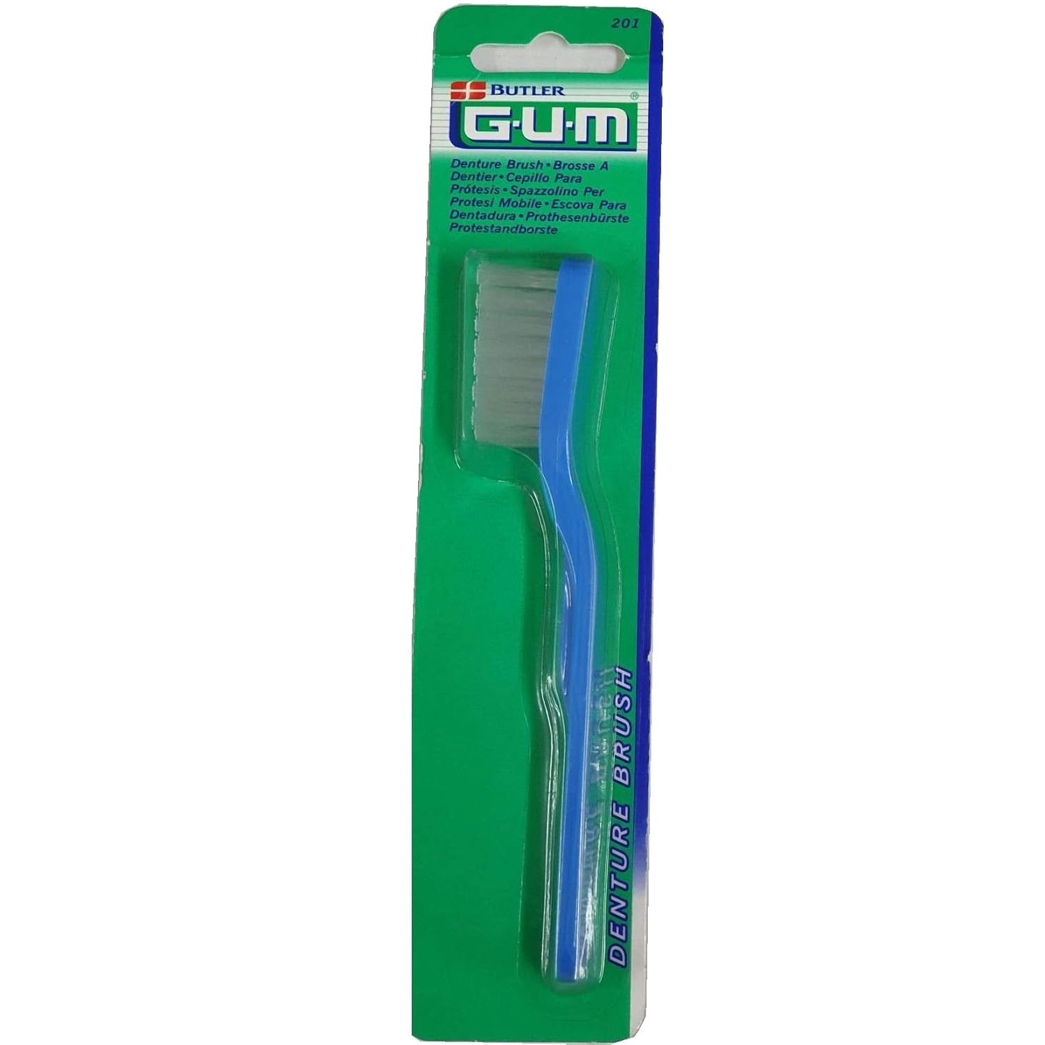 G-U-M Denture Brush - 1 ct, Pack of 3 : Beauty