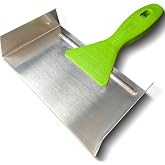 Buddy Tools D-Wing Double Corner Trowel | 7.5&rdquo; Stainless Steel Drywall Corner Tool - Bi-Directional Drywall Trowel - Polymer Handle - Smooth, Clean, Fast Finishing