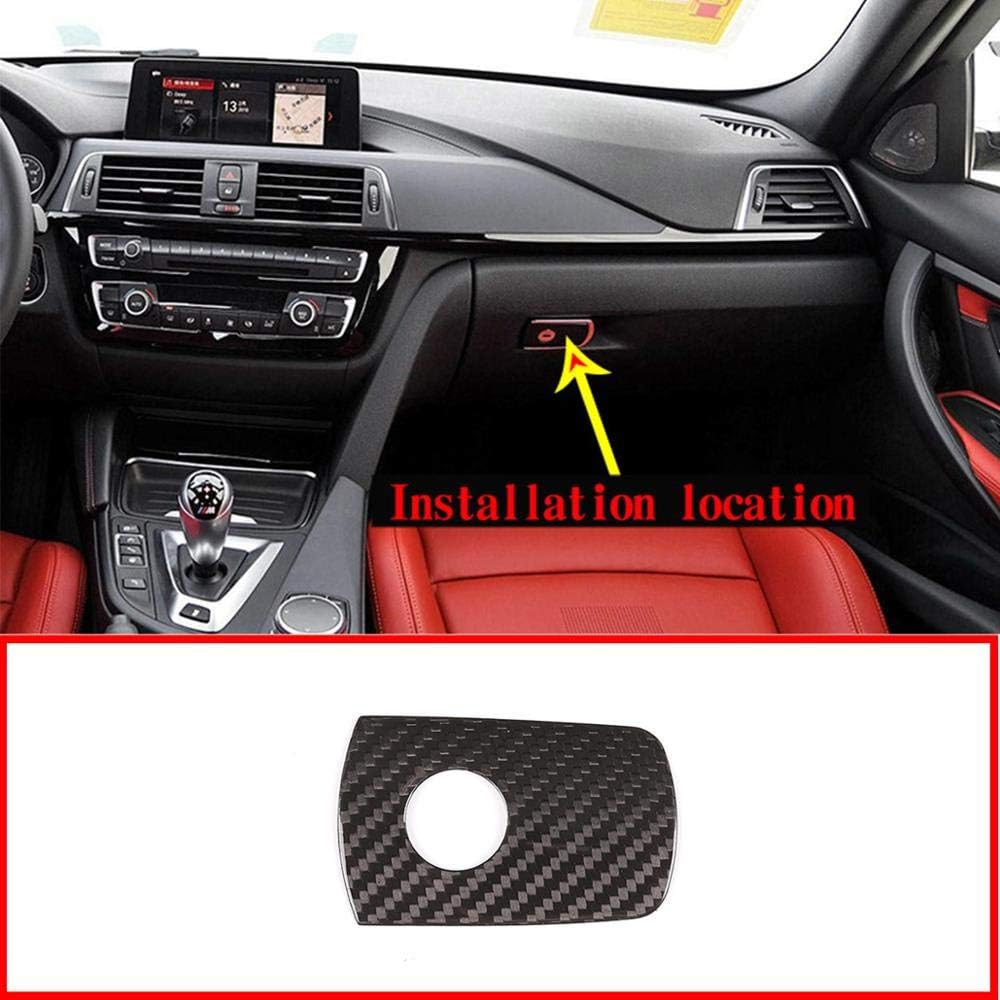 DYBANP For BMW F80 F82 F83 M3 M4 2014-2018, Accessories Real Carbon Fiber Passenger Storage Box Decoration Trim