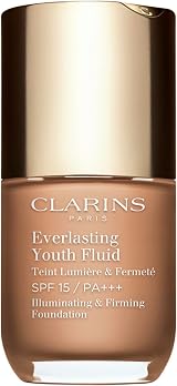 Clarins Everlasting Youth Fluid Foundation SPF15 112 Amber 30ml view 1