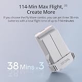 DJI Mini 3 Fly More Combo with DJI RC 4K 114 Min 3 Batteries Vertical Video view 6