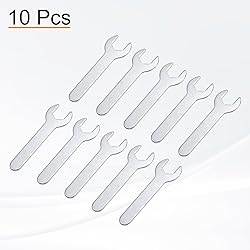 HARFINGTON 10pcs Small Wrench 12x70x2mm Metric