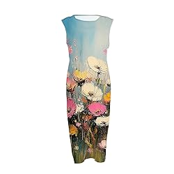 Party Dresses Summer Fall Cotton Linen Midi Dresses