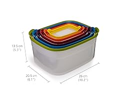 Joseph Joseph Nest Lock Plastic BPA Free Food