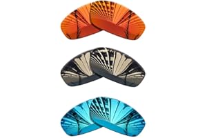 Polarized Lenses Replacement for Oakley Straightlink Sunglasses - Black+Blue+Fire Red
