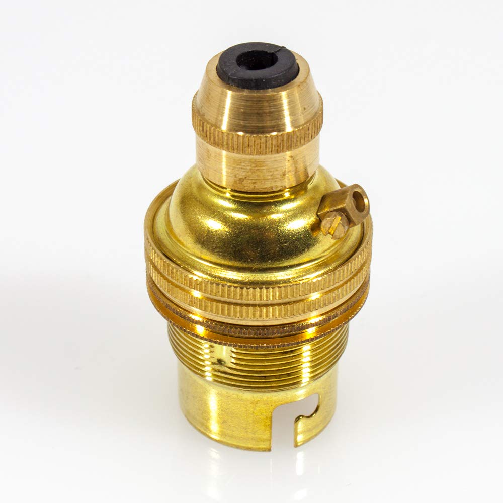 Lamp Holder BC B22 Cap Pendant Lamp Holder with Cord Grip