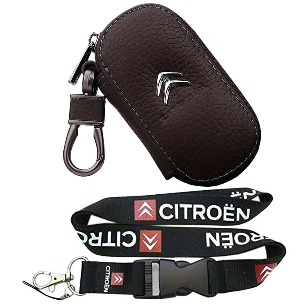 Citroen Lanyard Key ring key chain Citroen keyrings ID Holder Phone