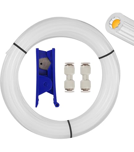 3er-Set PTFE-Rohrverbinder – Pneumatische Steckkupplung Aus Edelstahl+PP Für Bambu Lab X1/P1P/P1S & Co. – Plug-and-Play