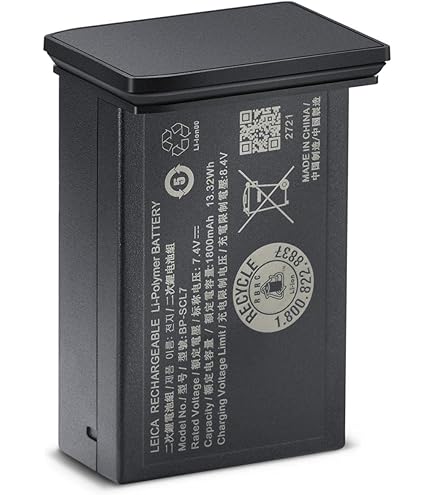 Batería de repuesto para Leica 19800 BP-DC13 Digital-Silver - BDMXB2311840