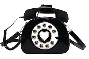 Lanpet Women Telephone Shaped Cross Body Bag Purse Daily Totes Handbag Messenger Shoulder Bag