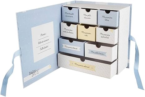 Baúl de recuerdo del nacimiento de un bebé Baby Boy: Amazon.es: Bebé