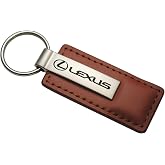 Lexus Brown Leather Key Chain, Official Licensed