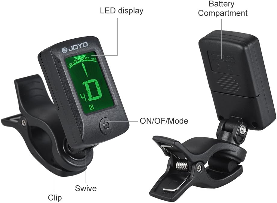 Ukulele Emish Clip On Tuner With Color Display For Guitar Violin Chromatic Included The Battery And 3 Picks Bass Guitar Bass Accessories Musical Instruments Fcteutonia05 De