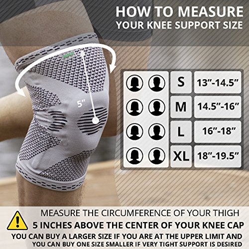 image for ANRi.e. Knee Brace for Meniscus Tear Arthritis - Patella Stabilizer Kn