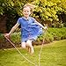 FUN LITTLE TOYS 5 Outdoor Games Set Kids Outdoor Toys with 6 Flying Discs, Zip Ball, Toss and Catch Game, Ring Toss Game and 2 Jump Ropes