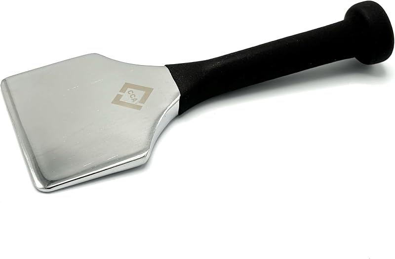 CCA Stair Tool Carpet Fitter Bolster Chisel 90mm Wide Metal Tucker Rubber Sleeve