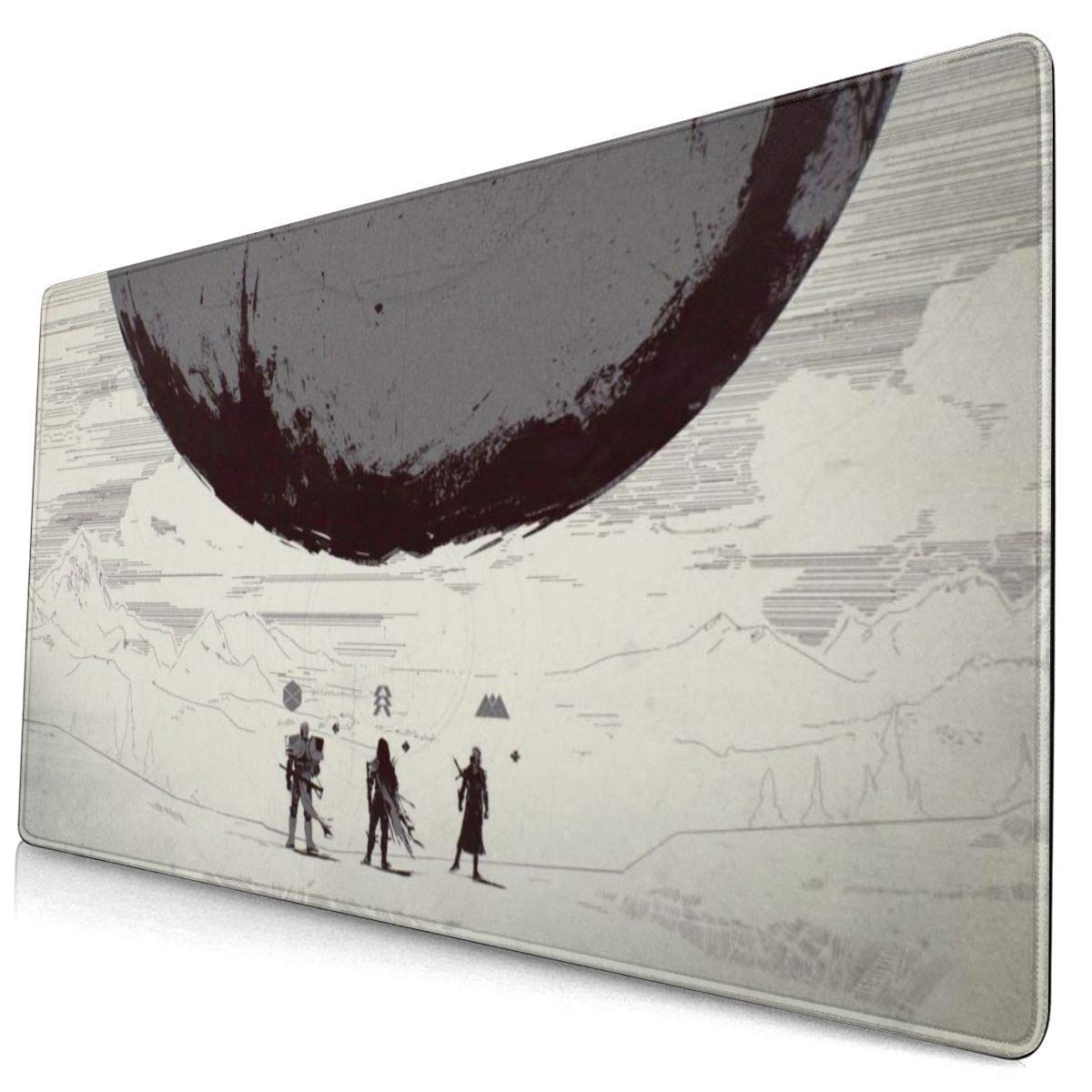 Destiny 2 Mouse Pad Mausmatte für Gamer Mousepad rutschfestes Gummi