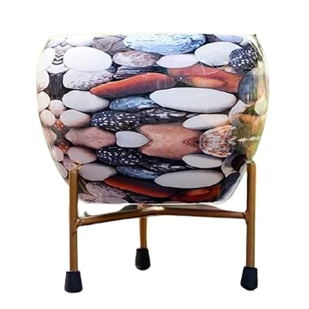 Arstory Gardening Iron Stand with Painted Pot (Model 1206I)