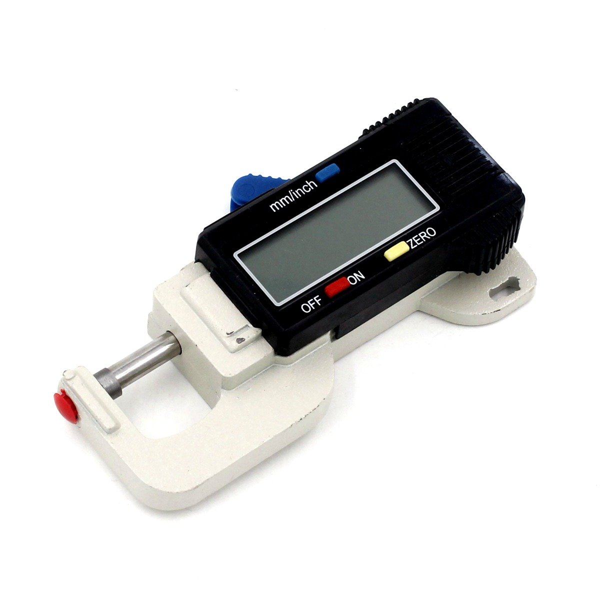 Digital Thickness Gauge Flat Measure Head Accuracy 0.01mm/0.005
