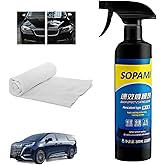 SOPAMI Ceramic Paint Sealant, Car Coating Spray, Ceramic Coating Maximum Gloss & Shine ceramic wax, Quick Effect Coating Agent, Spray Wax Polish for Car Scratches.（500ML）