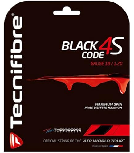 pananochiページ 1 Amazon.com : Tecnifibre Black Code 4S (16-1.30mm) String Set