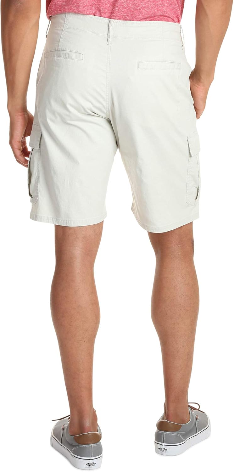 wrangler men's cargo short with stretch