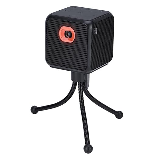 Amazon.com: Lazmin Mini DLP Micro Proyector, HD 2.4G WiFi ...