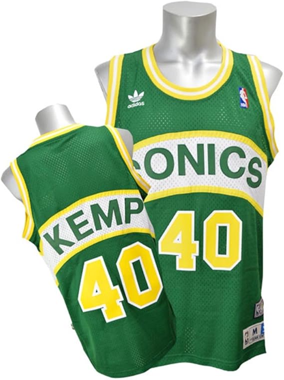 Amazon Co Jp Adidas アディダス Nba スーパーソニックス 40 ショーン ケンプ Soul Swingman ユニフォーム ロード Xl 服 ファッション小物
