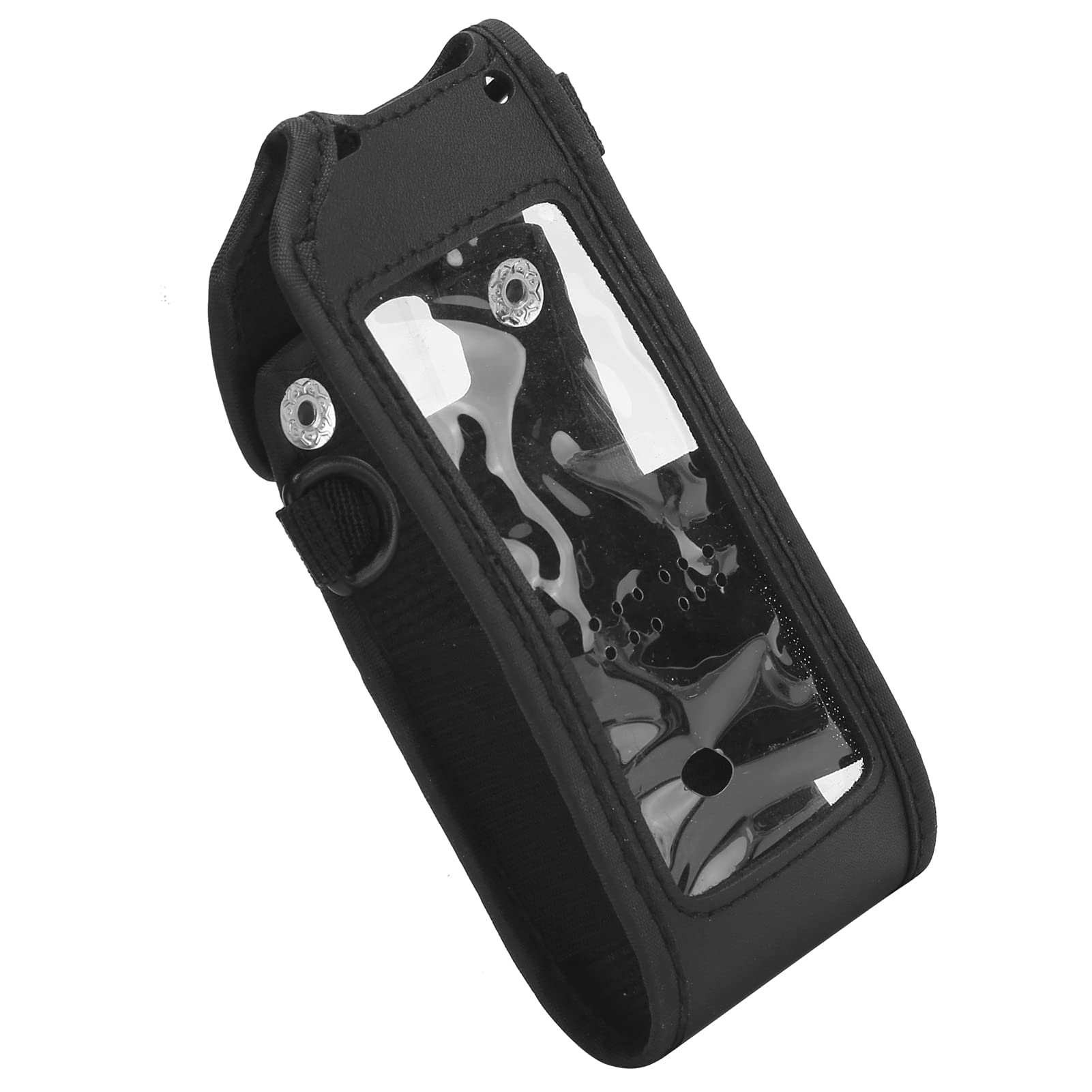 PUSOKEI Walkie Talkie Cover for Anytone AT-D878UV, Walkie-Talkie Case, Two‑Way Radio Soft Cover with a Lanyard, Walkie Talkie Cover Protector