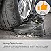 SAFETOE Mens Safety Boots Work Shoes - M8356B Black Waterproof Leather Work Boots Steel Toe Safety Shoes