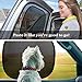 3 Car Sunscreen Shade for Dogs - Covers and Protects Pets from Harmful UV Rays, Sunglare and Heat - Ideal for Side and Rear Windows - Premium Quality PVC