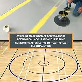 GTSE 50mm x 33m Black Floor Tape PVC Vinyl Safety Marking 0.15mm Thick view 5