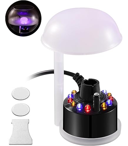 Alizzy Ultrasonic Mist Maker, Indoor Fountain Water Feature Pond - View #6
