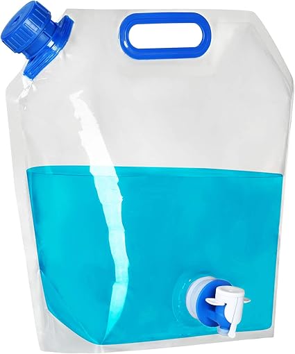 Amazon Com Uyghhk Collapsible Water Container Bpa Free Food Grade Clear Plastic Water Jug With Spout For Sport Camping Riding Hiking Foldable Emergency Water Bottle Home Improvement