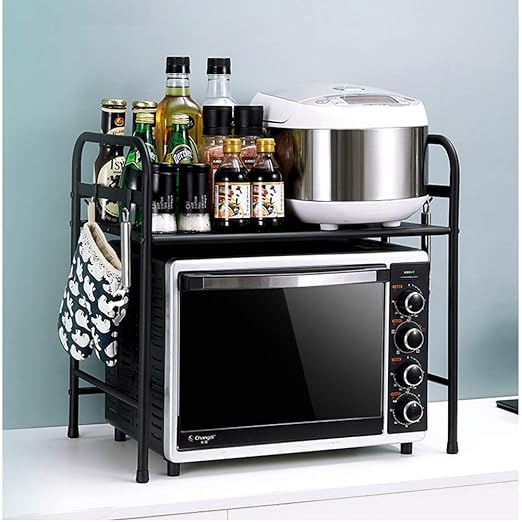 Acero Carbono Estantería Microondas Encimera, Almacenamiento ...