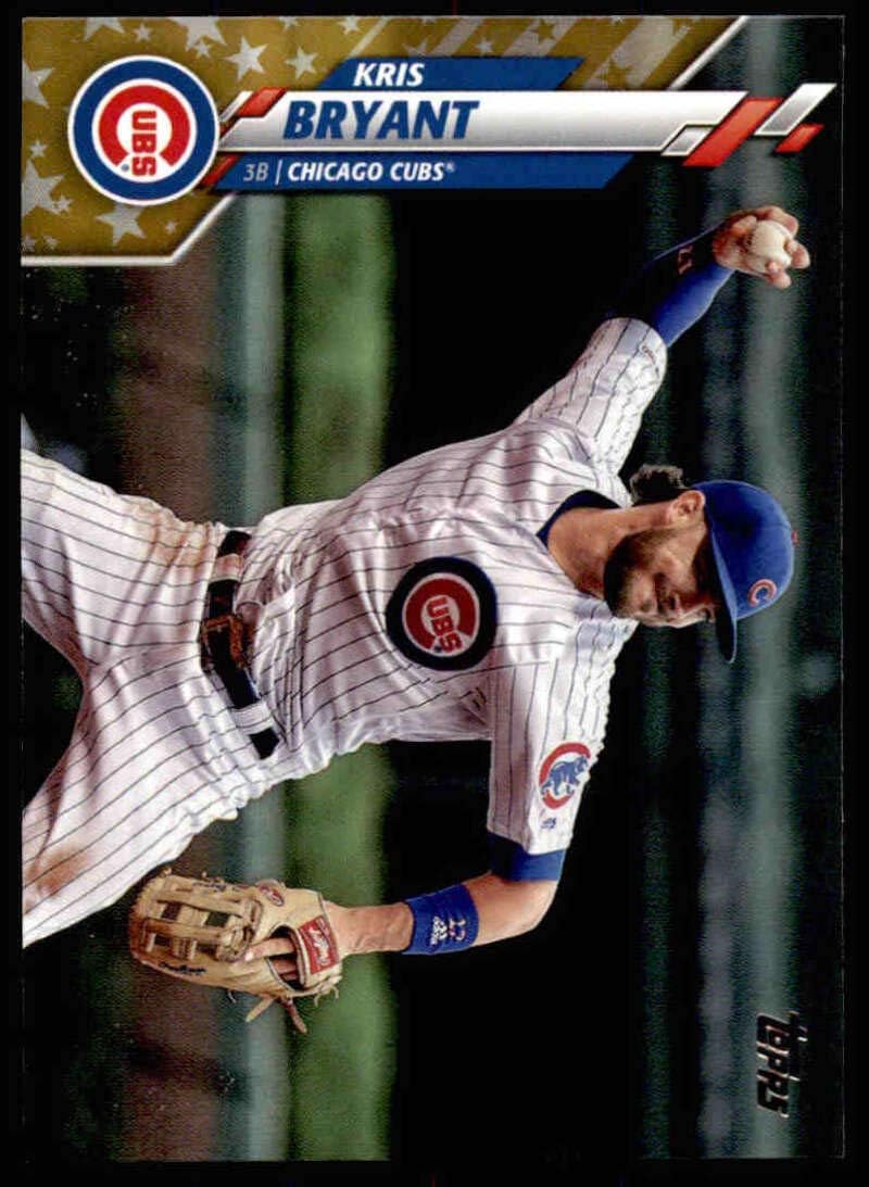 kris bryant gold jersey